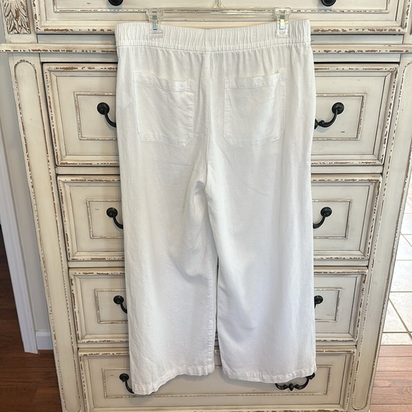 Wide Leg Linen Pants - Picture 5 of 7